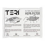 HEPA фільтри для вбудовуваної манікюрної витяжки Teri 500/600/Turbo (комплект 5 шт), фото 3