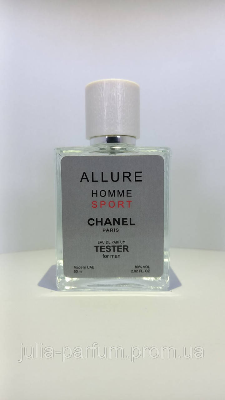 Тестер Chanel Allure Homme Sport (Шанель Алюр Хом Спорт 60мл)