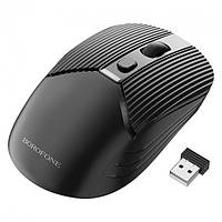 Мышка беспроводная игровая офисная оптическая BOROFONE business wireless mouse BG5 Черный