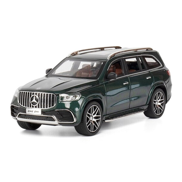 Іграшка машинка Mercedes GLS63 джип моделька дитяча металева 21 см Зелений (59937)