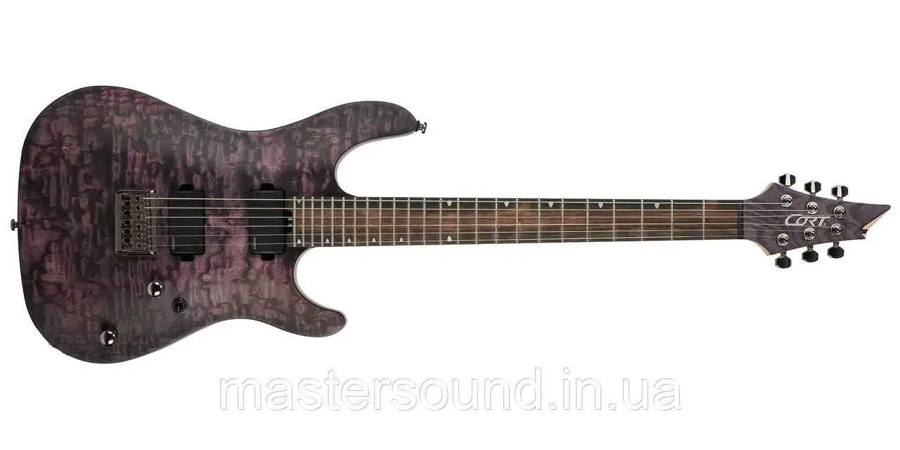 Електрогітара Cort KX500 Etched (Etched Deep Violet), фото 1