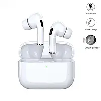 Беспроводные вакуумные сенсорные блютуз наушники вкладыши Air 3 Pro white с зарядным чехлом