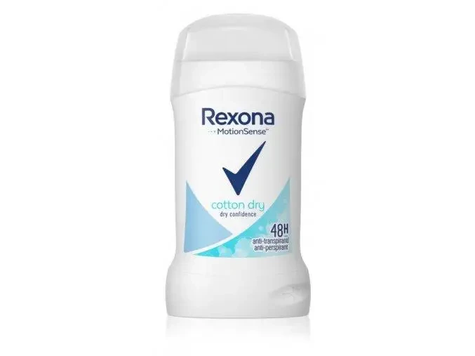 Твердий дезодорант стик для жінок Rexona Cotton Dry 48 годин, антиперспірант від поту для пахв