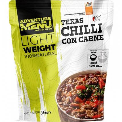 Сублімована страва: Яловичина з червоною квасолею в соусі Adventure Menu Chilli con Carne 105 г (AM 204), фото 1