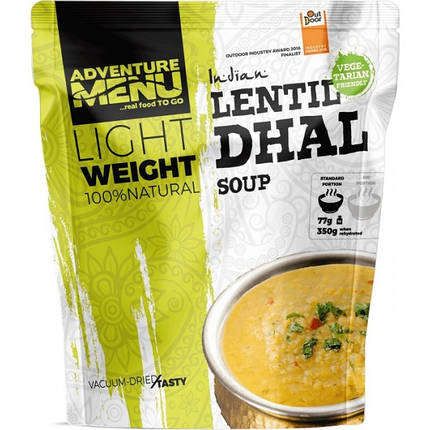 Сублімована страва: Гострий суп із сочевицею Adventure Menu Lentil Dhal (soup) 116 г (AM 311), фото 1