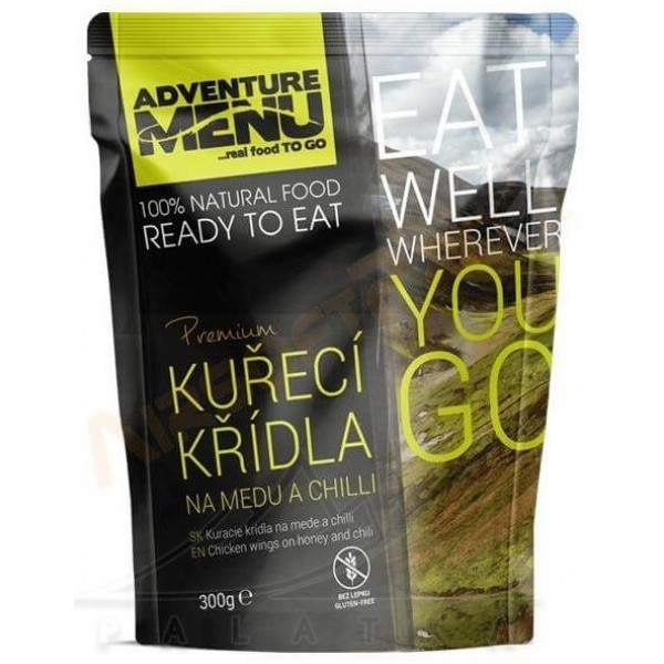 Туристична страва: Курячі крильця в меду з перцем Adventure Menu Chicken wings honey and chilli 300 г