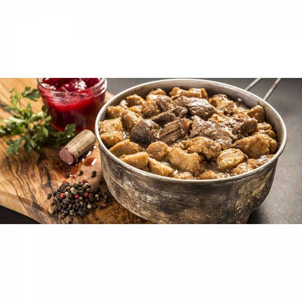 Туристична страва: Рагу з оленини з картопляними клецками Adventure Menu Venison ragout with potatoes, фото 3