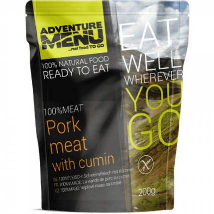 Туристична страва: Свинина з кмином Adventure Menu 100% Pork with cumin (AM 613), фото 1