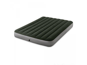 Надувний матрац Intex Pillow Rest Classic двомісний з насосом 64779