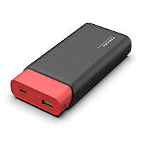 Power Bank Pineng PN-882 20000 mAh PD 3.0 + QC 3.0, 18W, Type-C, USB, LED-індикатор чорний