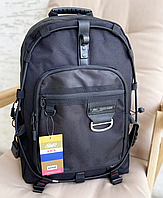 Рюкзак туристический городской школьный 18 л. Цвет: Черный ( код: R192B )