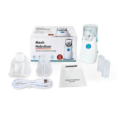 Портативний медичний міше небулайзер Alphamed. Компактний MESH-Небулайзер для дітей і астматиків (MY-130)