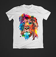 Футболка YOUstyle Lion 0627 S White