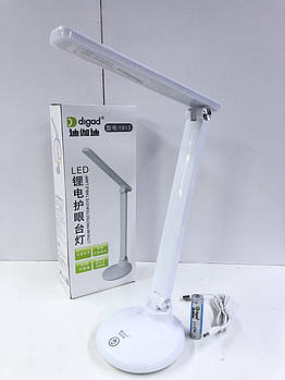 Лампа настільна 1913 (Сенсор) (2SLED-5730) (2,5 W) (3000-6000 K) (Акум-18650 1 шт (3000 mAh(40 шт./ящ)