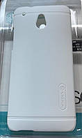 Чехол-бампер HTC One Mini (M4)- Nillkin (плівка на екран в комплекті), білий