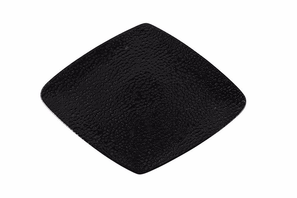 Блюдо прямокутна 340 мм порцелянова чорнона Porland Black Moss Alumilite 188835.BM
