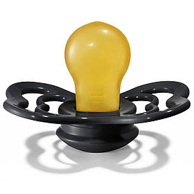 Пустушка ортодонтична BIBS Supreme Latex size 2 (6-18 m), Black