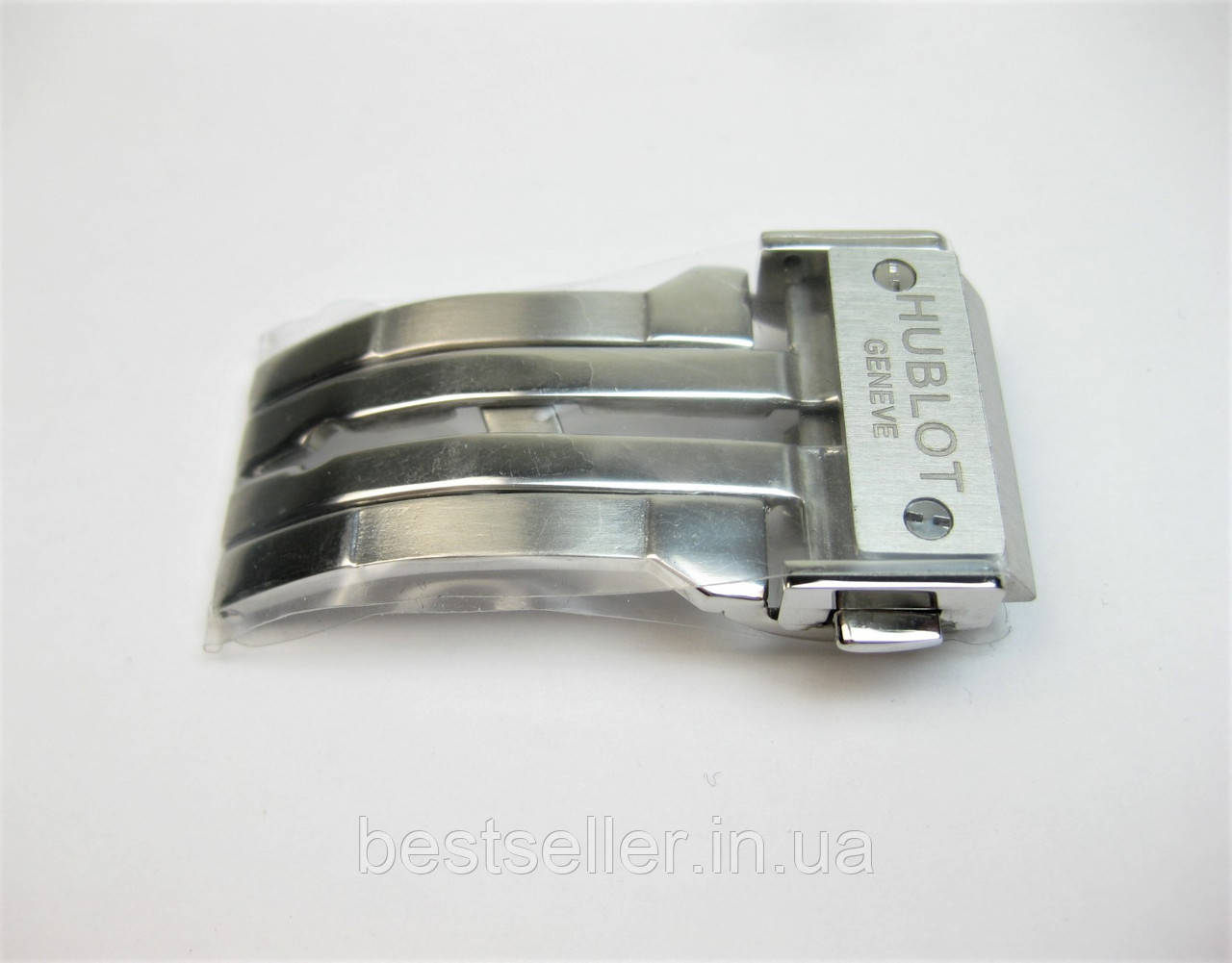 Застібка до годинників Hublot LUX сталева 18mm