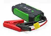 Пуско-зарядное устройство Car Jump Starter + Power Bank HQ-Tech High-Power 39800mAh, 12V 2xUSB+Wireless, Green