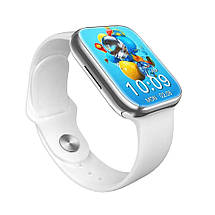 Розумний смарт годинник Smart watch GS7 PRO MAX з мікрофоном з дзвінком Шагомер Пульсометр Лічильник калорій Сріблястий, фото 4