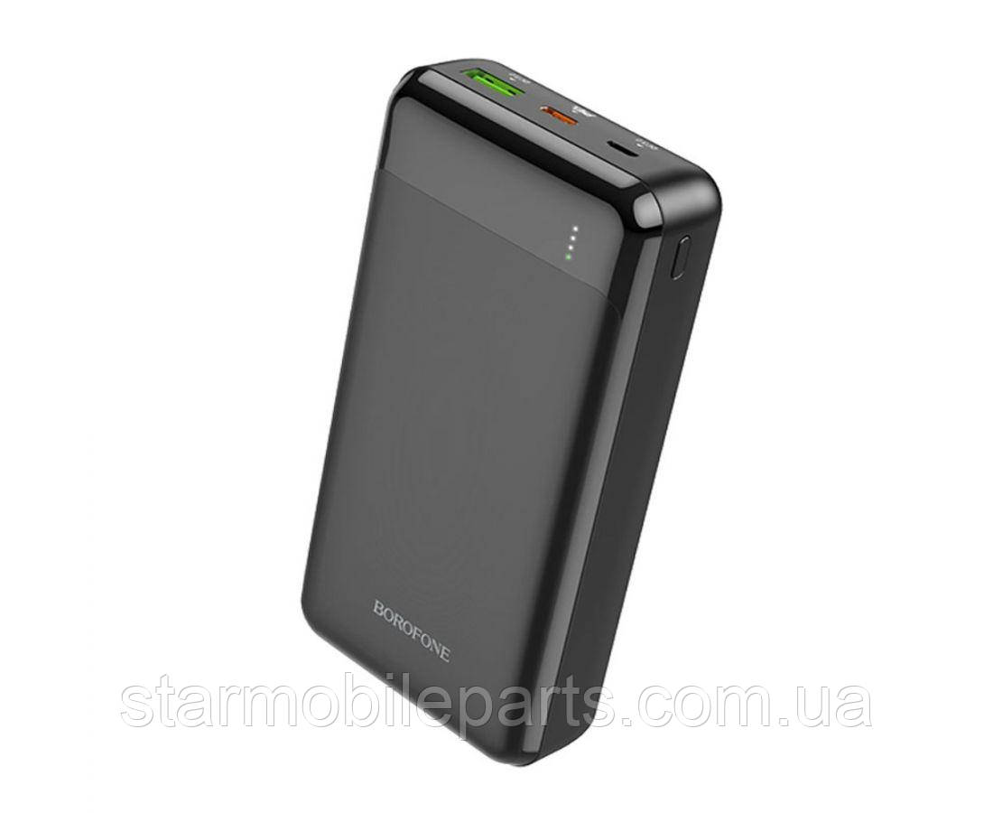 Power bank (внешний аккумулятор) Borofone BJ19A PD20W+QC3.0 20000mAh0, чёрный