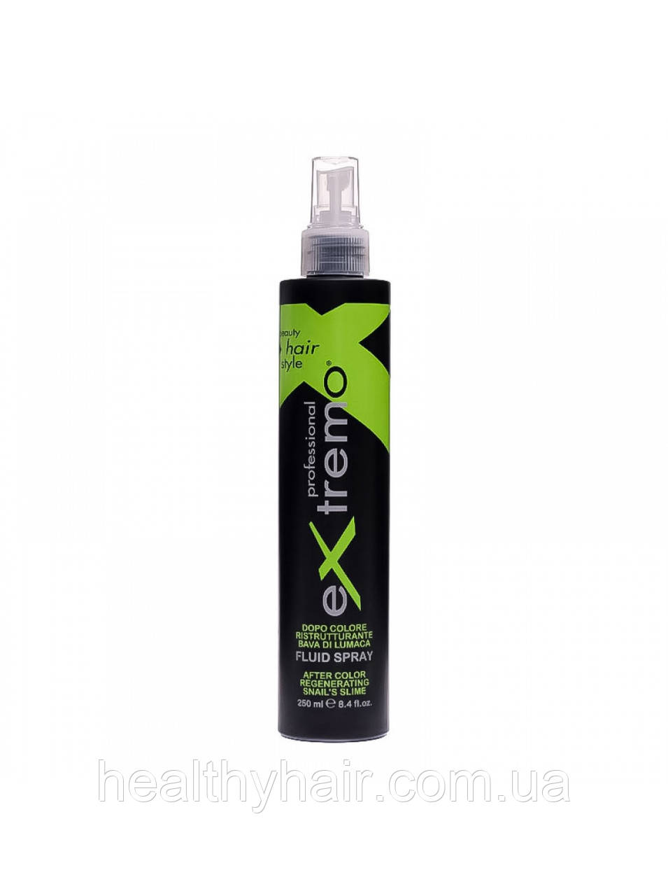 Флюїд-спрей Extremo After Color Regenerating Snails Slime Fluid Spray для фарбованого та пошкодженого волосся з екстрактом равлика