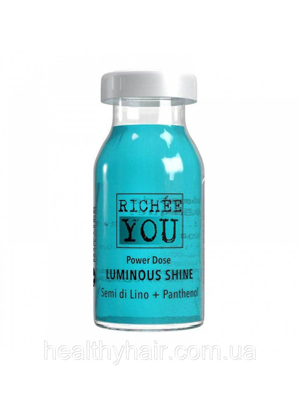 Ампула для холодного відновлення та блиску волосся Richee Professional You Power Dose Luminous Shine 12 мл