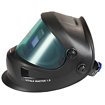 Маска зварювальника (хамелеон) з автозатемненням Vitals Master 1.0 : DIN 9-13 маска для зварювання, щиток зварника, фото 5