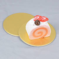 Підкладка для торта кругла золотого кольору Ø 300 мм (1уп 20 шт.)