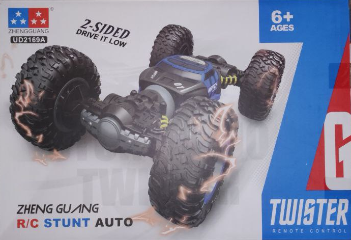 Машинка перевертень трансформер радіокерована для трюків Twister, фото 1