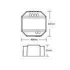 Контролер реле Mi-light 2.4GHz +TRIAC 220В TRI-C1 (ТК-С1), фото 4