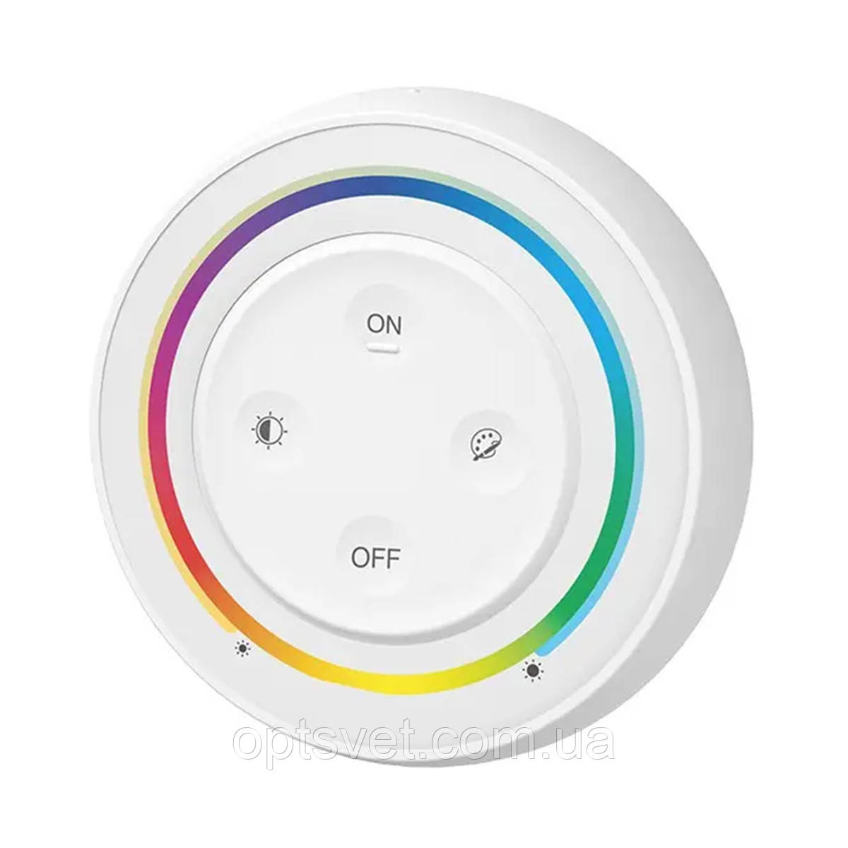 Пульт д/в Mi-light настінний, RGB + CCT, White, 1 зона (S2-W), фото 1