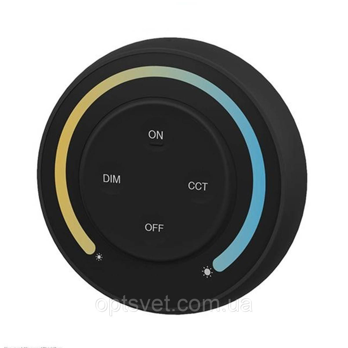 Пульт д/в Mi-light настінний, CCT, Black, 1 зона (S1-B)