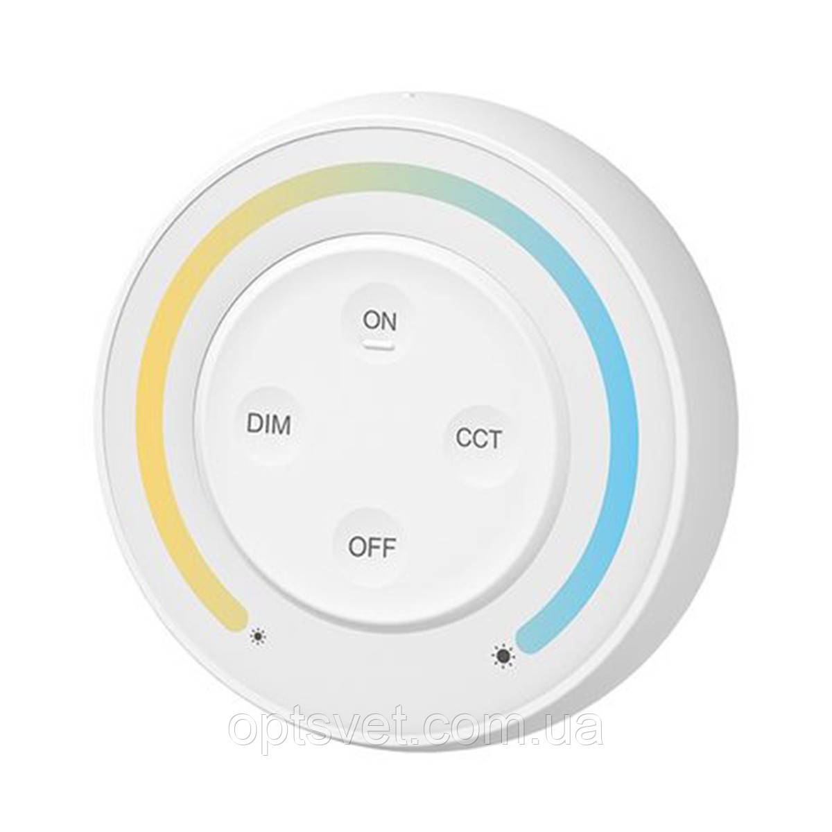 Пульт д/в Mi-light настінний, CCT, White, 1 зона (S1-W)