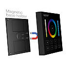 Панель керування Mi-light RGB/RGBW/CCT Touch контролер 2,4G RF 1 зона Black B0-B (BL0-B), фото 2