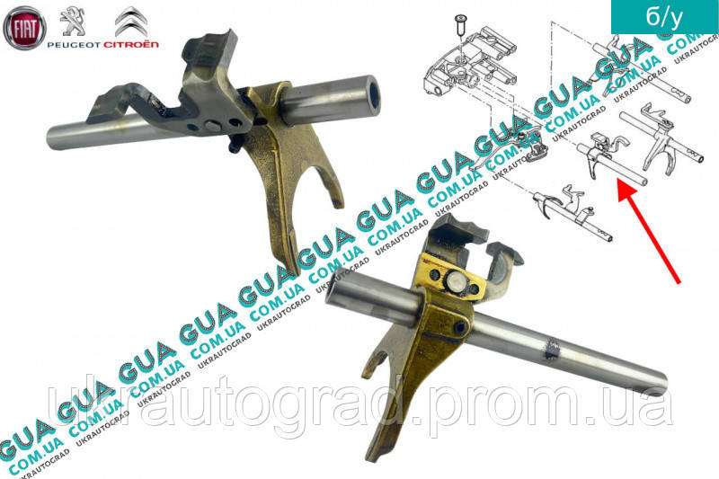 Вилка Включения Задней Передачи КПП MLC 9633364580 Citroen / СИТРОЭН ...
