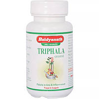 Трифала гуггул / Triphala guggul - очищение от токсинов - Байдьянатх - 80 таб