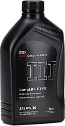 Олива VAG LongLife III FE 0W-30, 1л (Audi) (шт.)