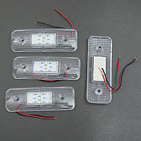 Габарит білий — 115х40 мм — 12/24V Led 9 діодів — "MRT-60" — K-061 (4шт)