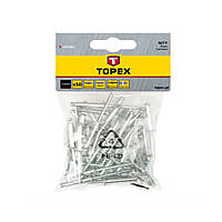 Заклепки алюминиевые Topex 43E302 3,2*10 мм 50 шт
