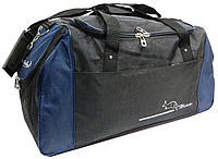 Спортивная сумка Wallaby 447-1 черный с синим, 59 л SV