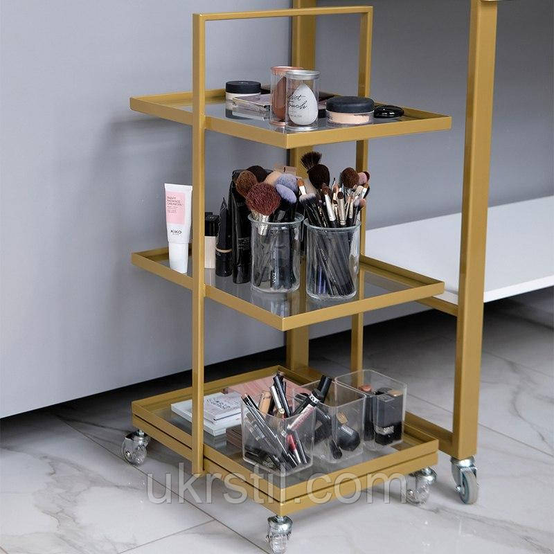 Візок косметологічний Diva Gold, фото 1