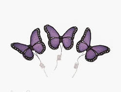 Метелики цукрові Преміум фіолетові ТМ Добрик