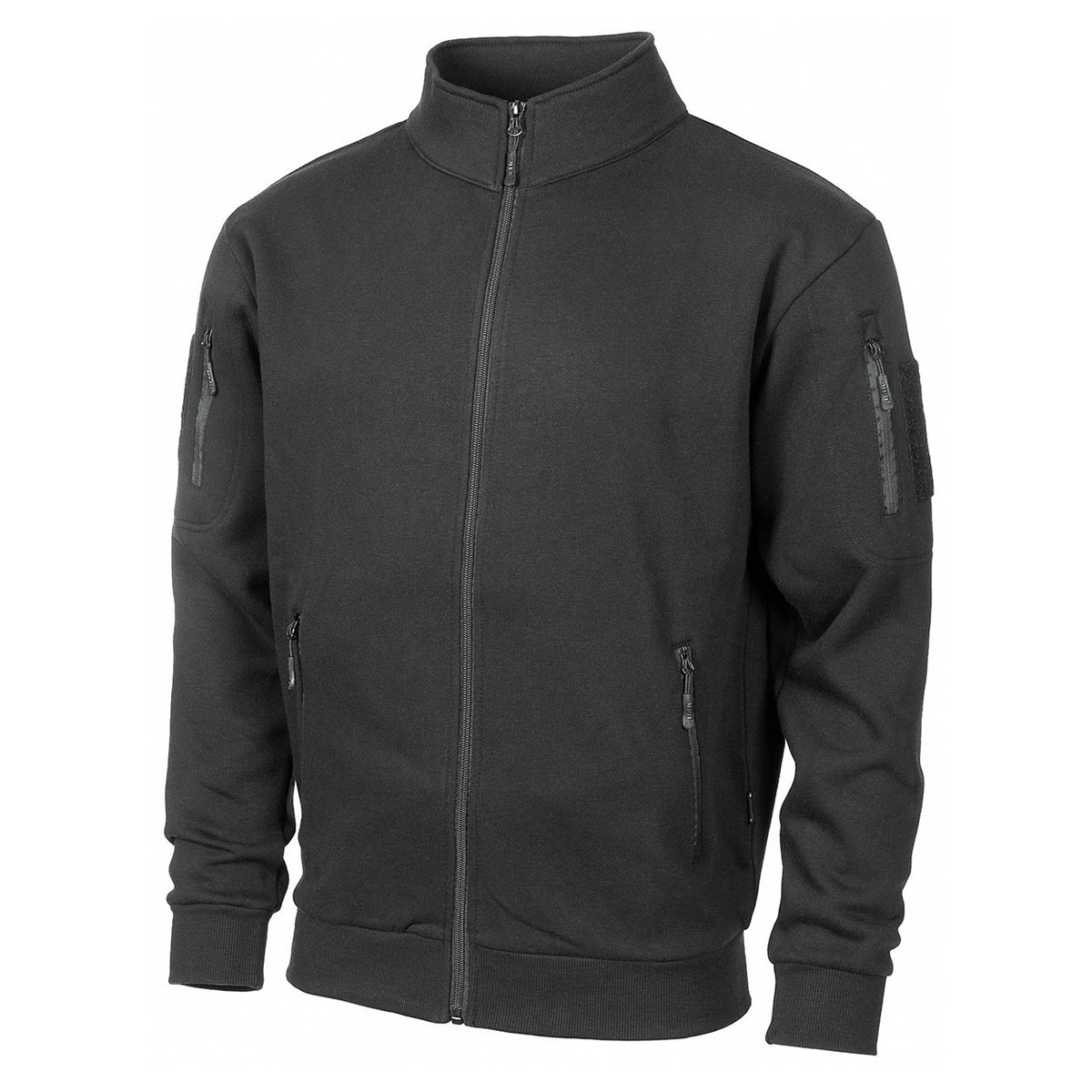 Толстовка на блискавці MFH Tactical Black 00630A