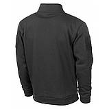 Толстовка на блискавці MFH Tactical Black 00630A, фото 3