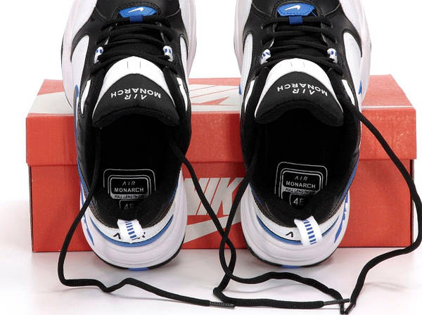 Air monarch 4 on cheap feet