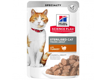 Корм лікувальний для стерелізованих котів Wet SP Fel YA Ster Ch пауч 85г, Лосось