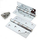 Петля універсальна Kedr 100/75/2.5-B4-CR хром, фото 3