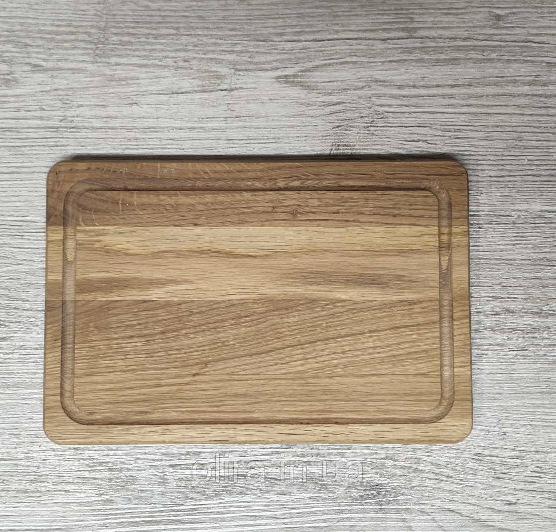 Обробна дошка дерев’яна, 20*30см, фото 1