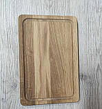 Обробна дошка дерев’яна, 20*30см, фото 2